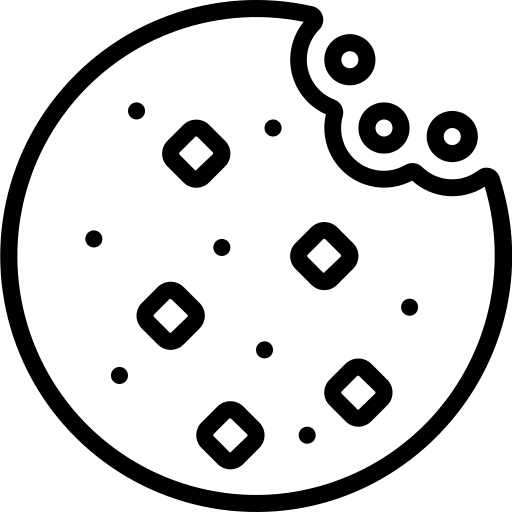 Cookie baker food and restaurant biscuit icon