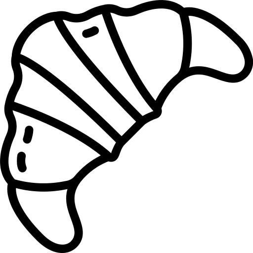 Croissant food and restaurant croissant french icon