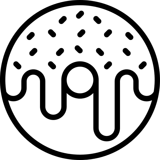 Doughnut food and restaurant donut doughnut icon