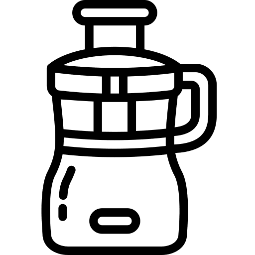 Food processor technology device cooking icon