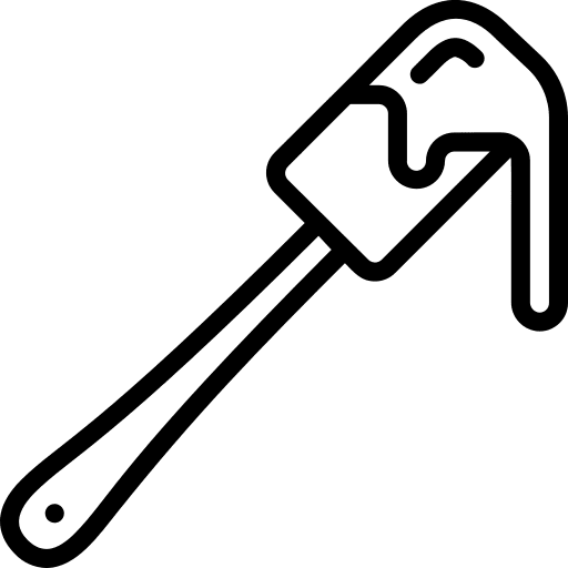 Spatula cooking food and restaurant baking icon