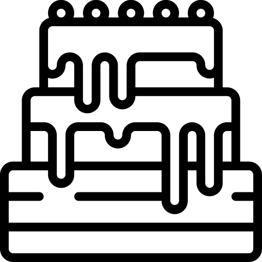 Cake food bakery food and restaurant icon