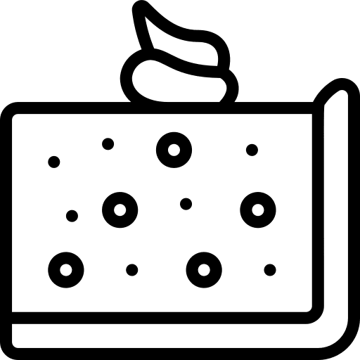 Cake slice cake food icon