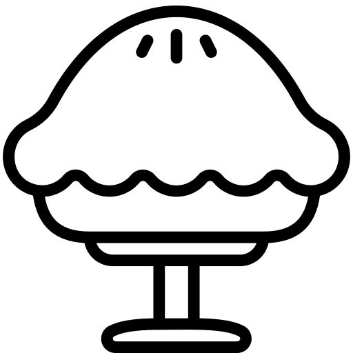 Pie food and restaurant pie dessert icon