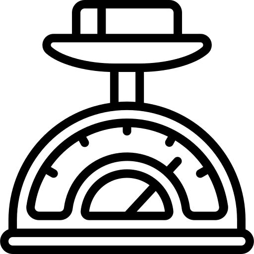 Weigh weigh kitchen butter icon