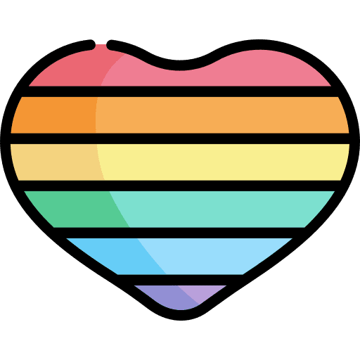 Pride pride love rainbow icon