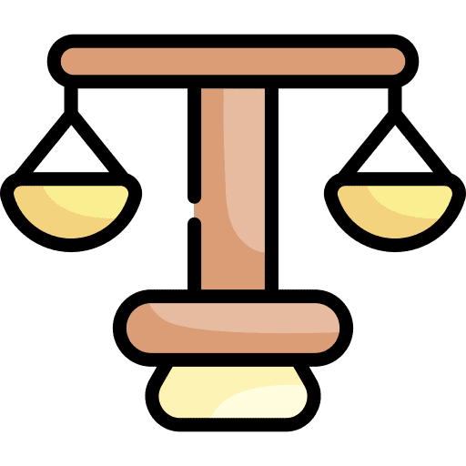 Equality justice justice scale networking icon