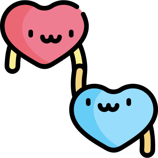 Respect love and romance friendship gestures icon
