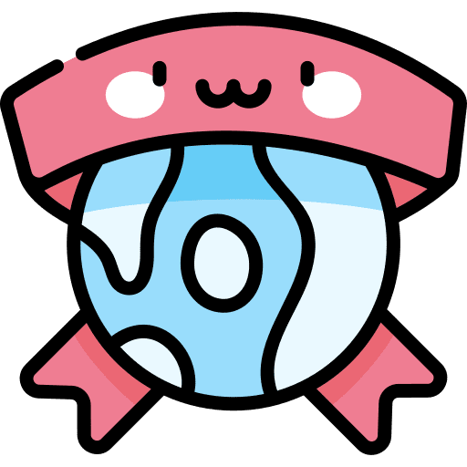 Worldwide worldwide maps and flags planet earth icon