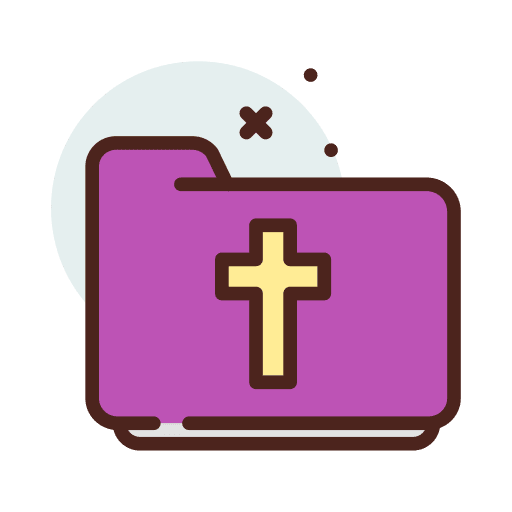 Christianism bible archive folder icon