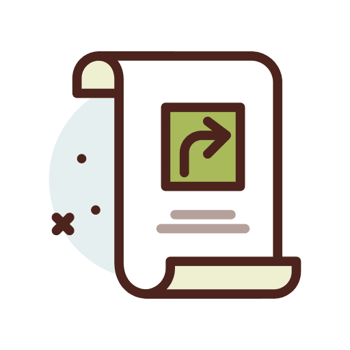 Right document arrows right icon