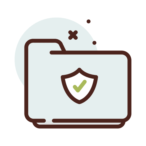 Security folder security directory icon