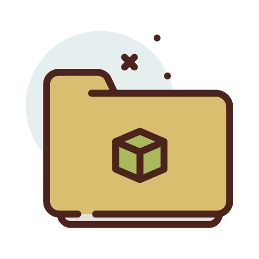 Cube cube architecture folder icon