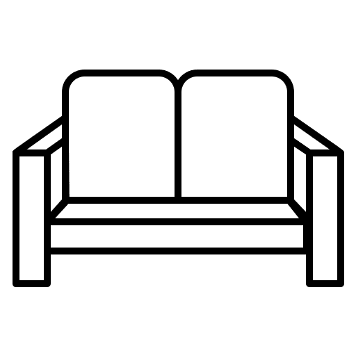 Sofa sofa furniture furniture and household icon