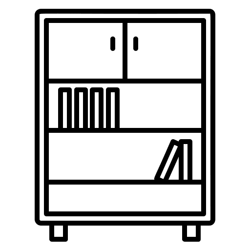 Wardrobe wardrobe home furniture chest of drawers icon