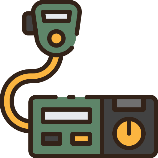 Radio portable radio military icon