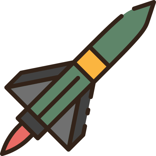 Rockets startup rocket launch space ship launch icon