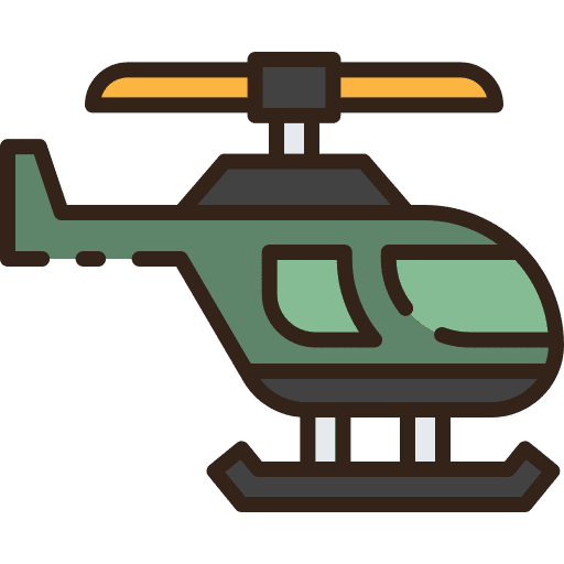 Helicopter helicopter transportation aircraft icon