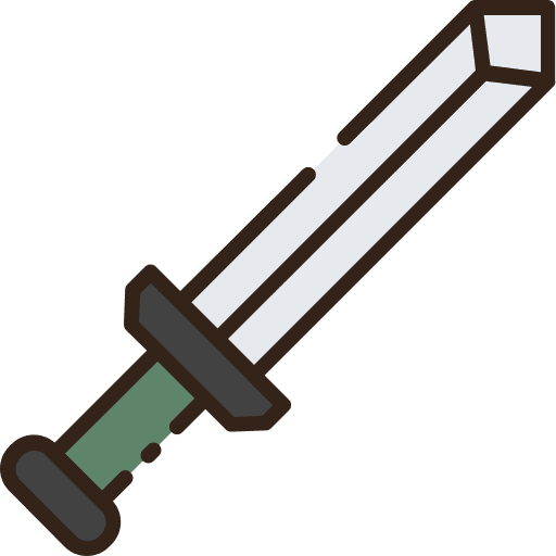 Sword medieval fight miscellaneous icon