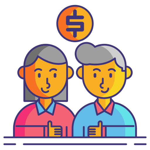 Business partnership business partner profit icon