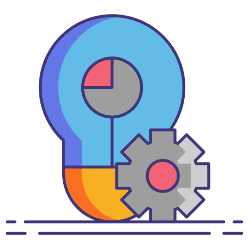 Optimization marketing testing strategy icon