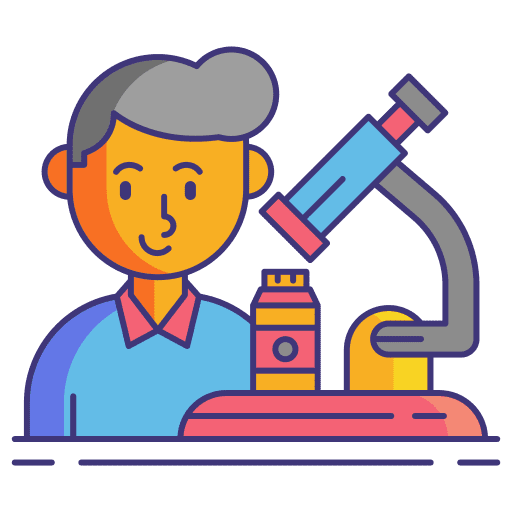 Research science machine researcher icon