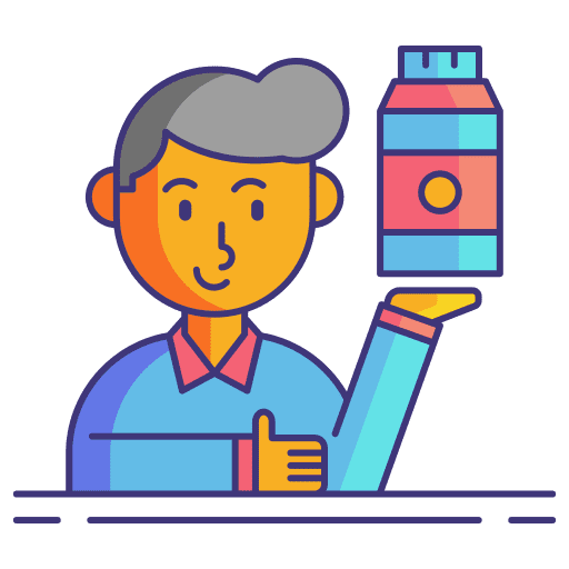 Customer behavior customer business and finance behaviour icon