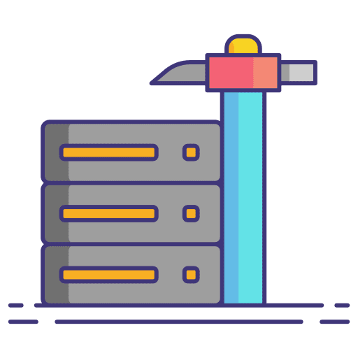 Data mining ethereum mining cryptocurrency ui icon