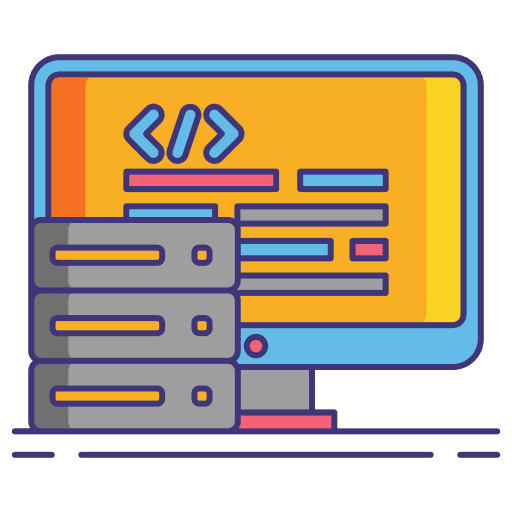Date network storage server icon