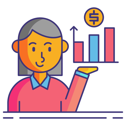 Forecasting result information forecasting icon