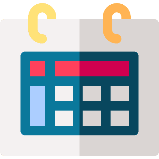 Calendar schedule date calendar icon