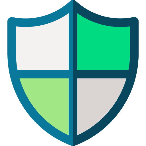 Shield security defense protection icon