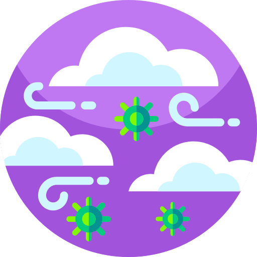 Bacteria transmission bacteria pandemia icon