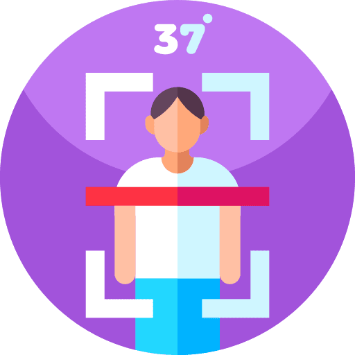 Scanner security airport scanner icon