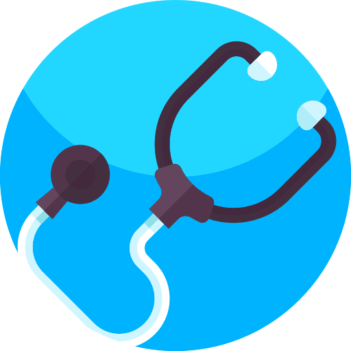 Stethoscope stethoscope healthcare and medical hospital icon