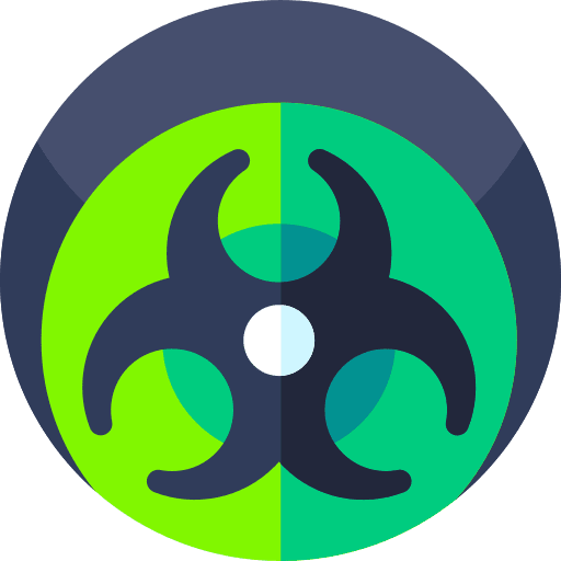 Biohazard biohazard caution dangerous icon