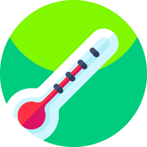 Thermometer temperature healthcare and medical coronavirus icon