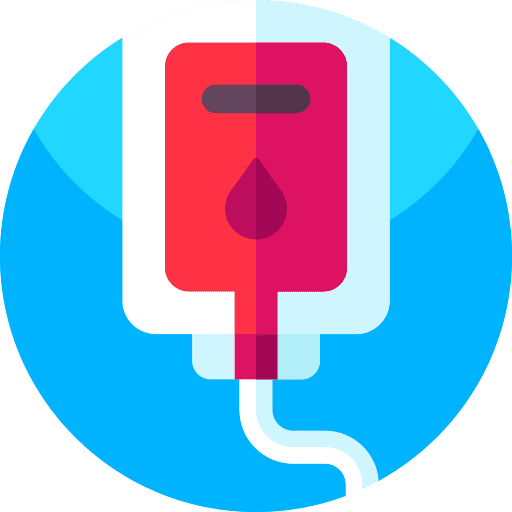 Blood transfusion hospital charity healthcare and medical icon