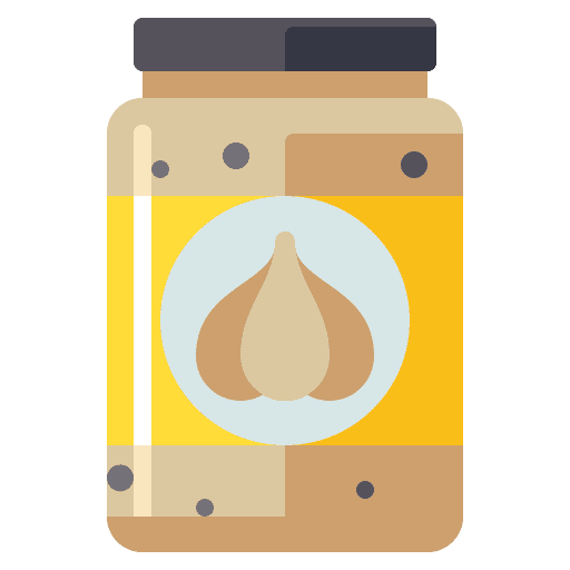 Sauce supermarket jar food and restaurant icon