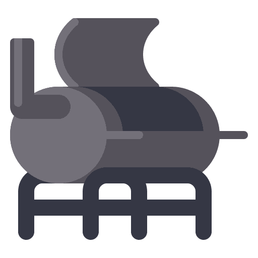 Smoker food and restaurant cooking equipment smoker icon