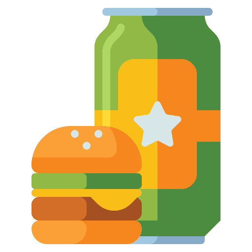 Beer beer alcohol burger icon