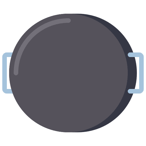 Pan cook bake pizza icon