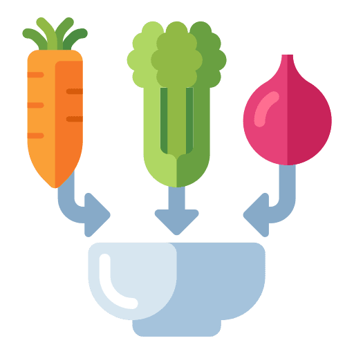 Vegetable celery vitamins salad icon
