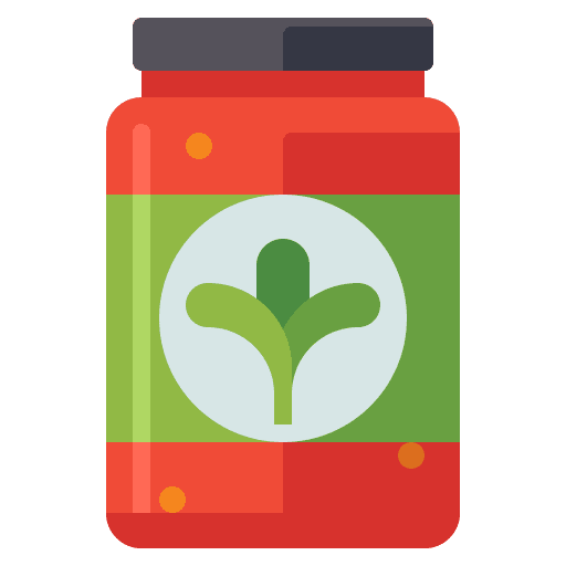 Jam jar jam conserve icon