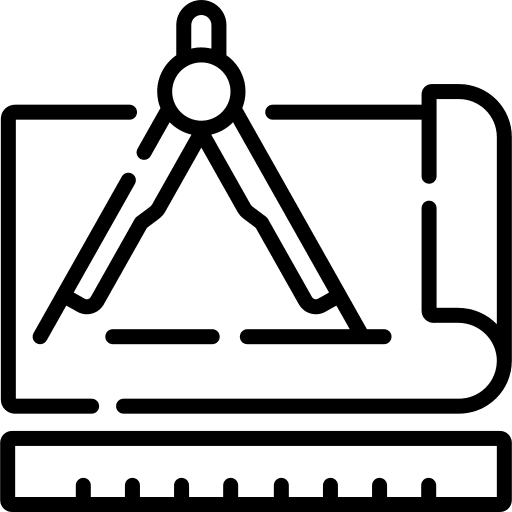 Blueprint architecture blueprint plant icon