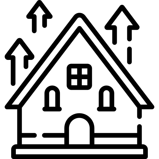 House house up price icon