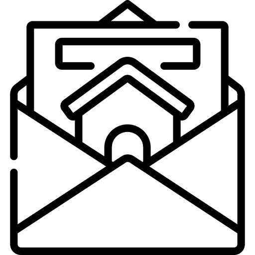 Mailbox real estate mailbox mail icon