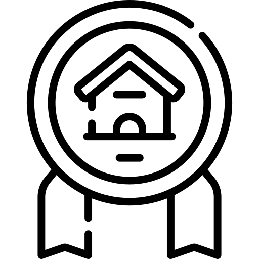 Award real estate prize winner icon