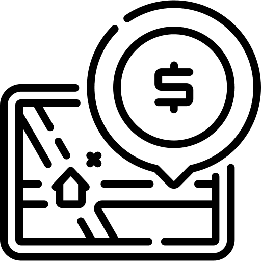 Location maps pin planet earth icon