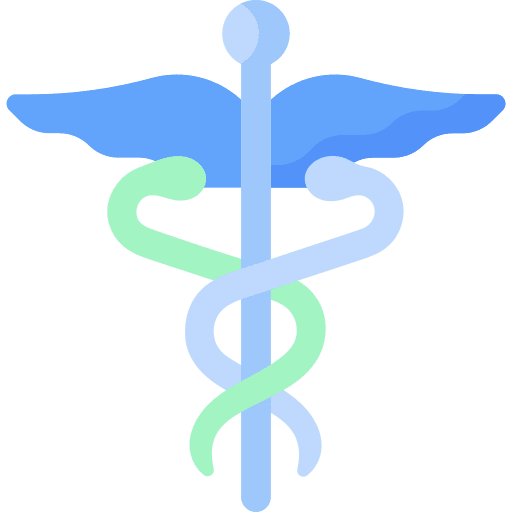 Medicine caduceus caduceus sign shapes and symbols icon